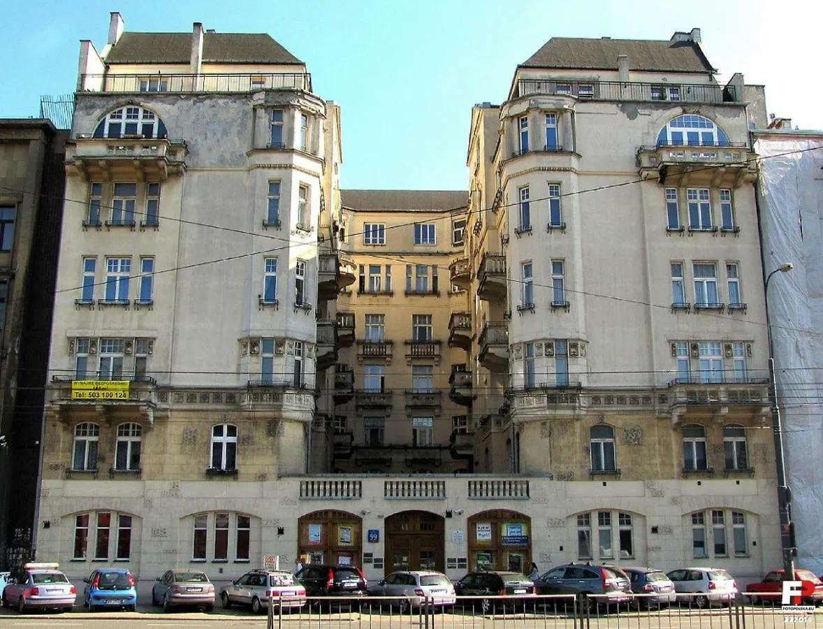 Accommodatie bij particulieren Art Nouveau Centre Appartement Warschau